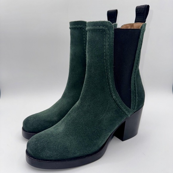 Frye Shoes - Frye‎ Jean Boots Women's Size 7 Forest Green Suede